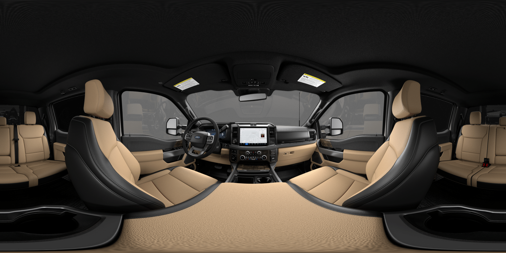 New 2027 Star White Metallic Tri-Coat Ford F-250® Lariat® image 8