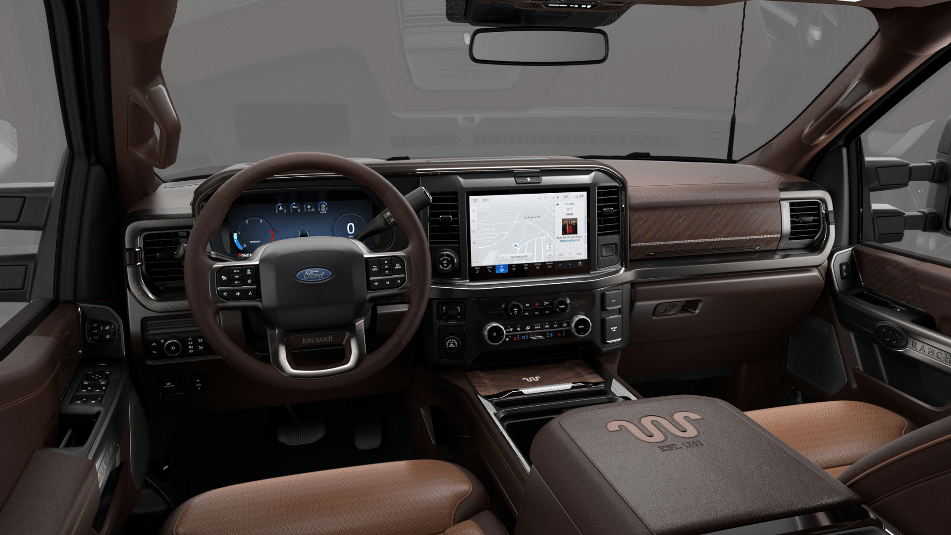 New 2027 Star White Metallic Tri-Coat Ford F-350® King Ranch® image 7